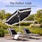 Best Choice 9ft Fringe Market Umbrella – Boho Patio Sunshade w/ Tilt, UPF50+, Steel Pole for Table, Pool, Deck